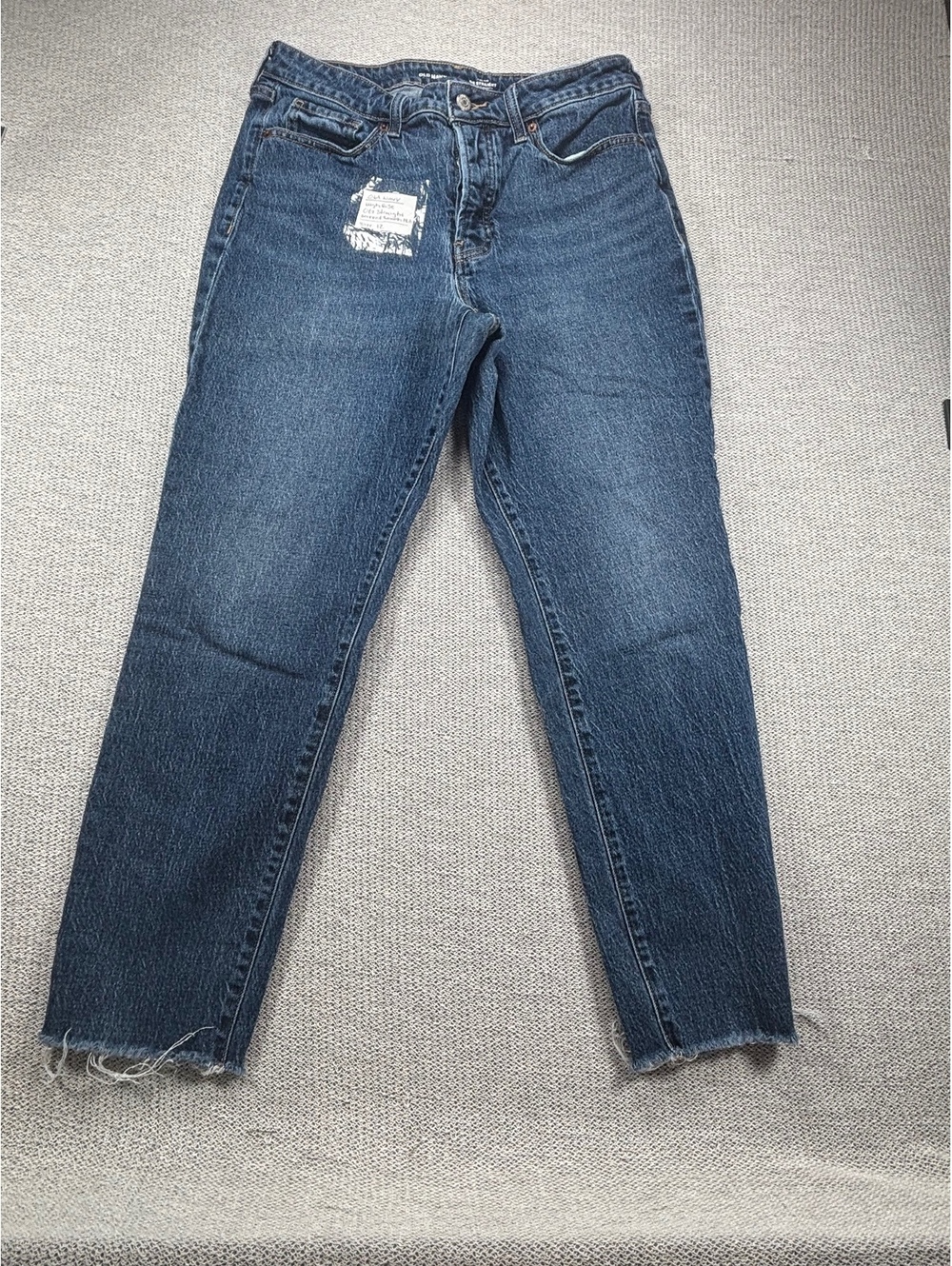 Old Navy High Rise OG Straight Jeans with Secret Smooth Pockets Size 12